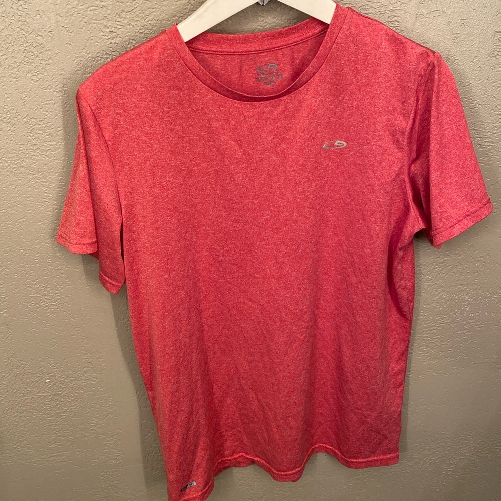 Champion dri fit red tee